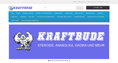 Desktop Screenshot of kraftbude.com